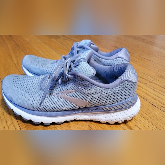 Brooks Adrenaline 20 Lace Up Sneakers Running Shoes Size 10 - Picture 2 of 8